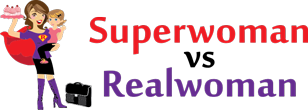 Superwoman vs Realwoman Logo